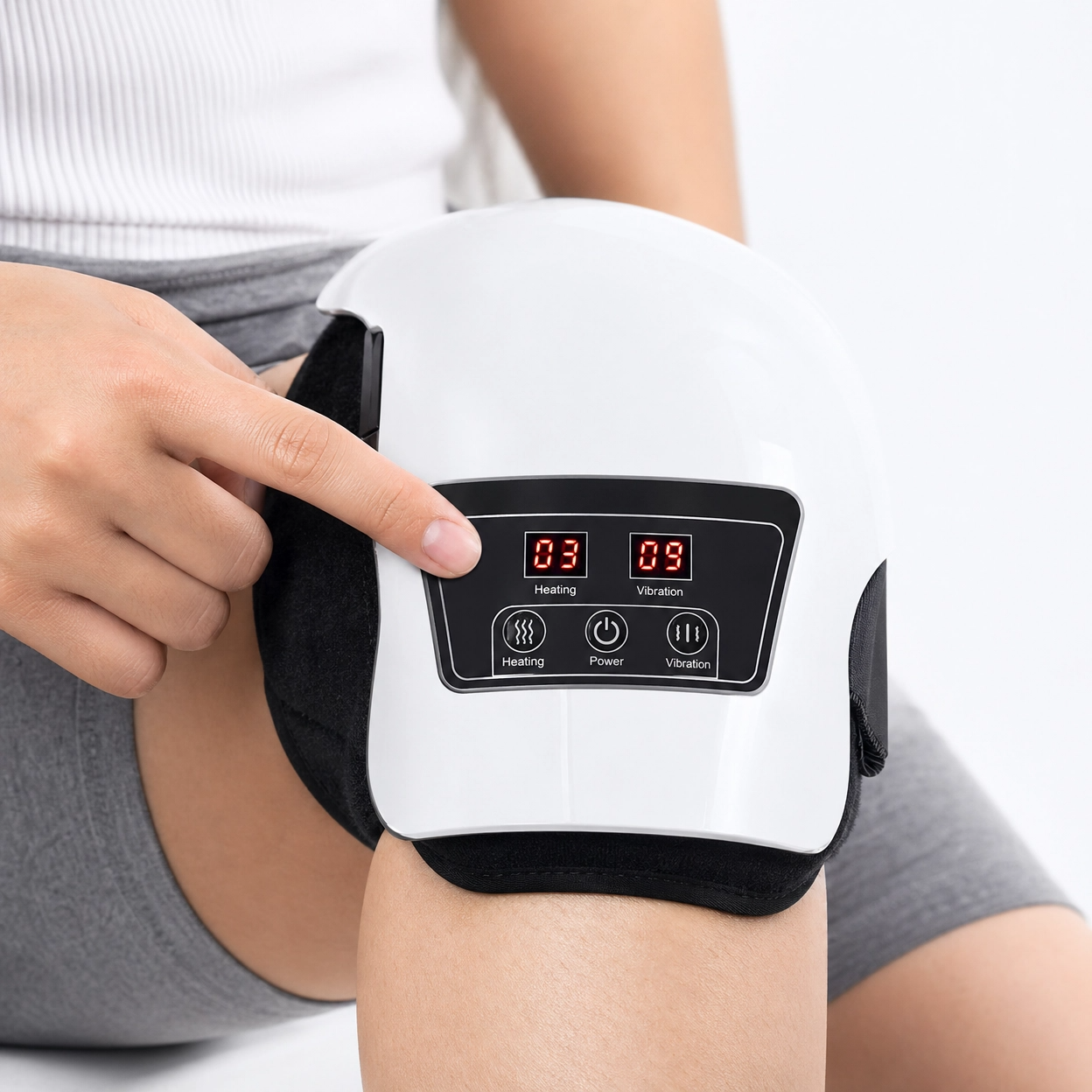 Zembiax™ KneeRelief Pro - Masajeador Térmico Inteligente